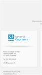 Mobile Screenshot of capriasca.ch